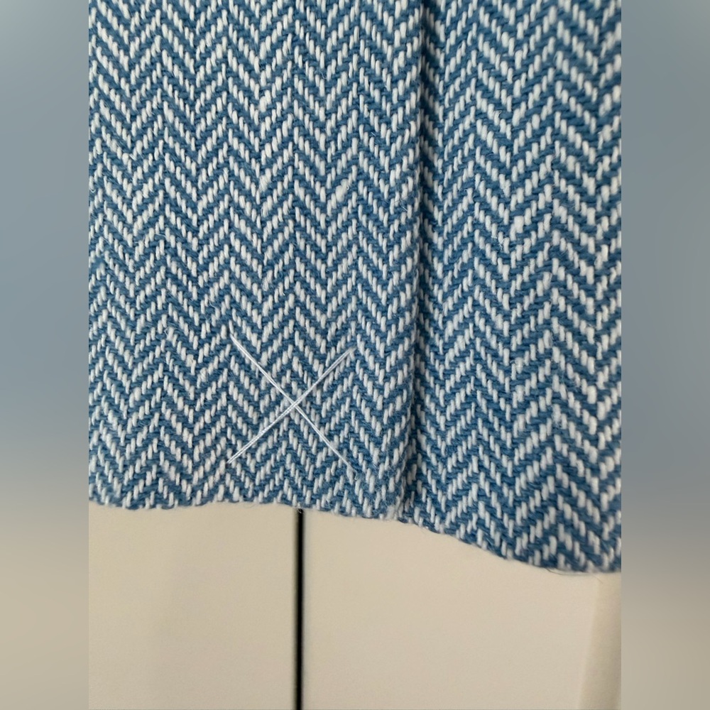 🔥NWT J. Crew Blue Herringbone Blazer - Picture 10 of 12